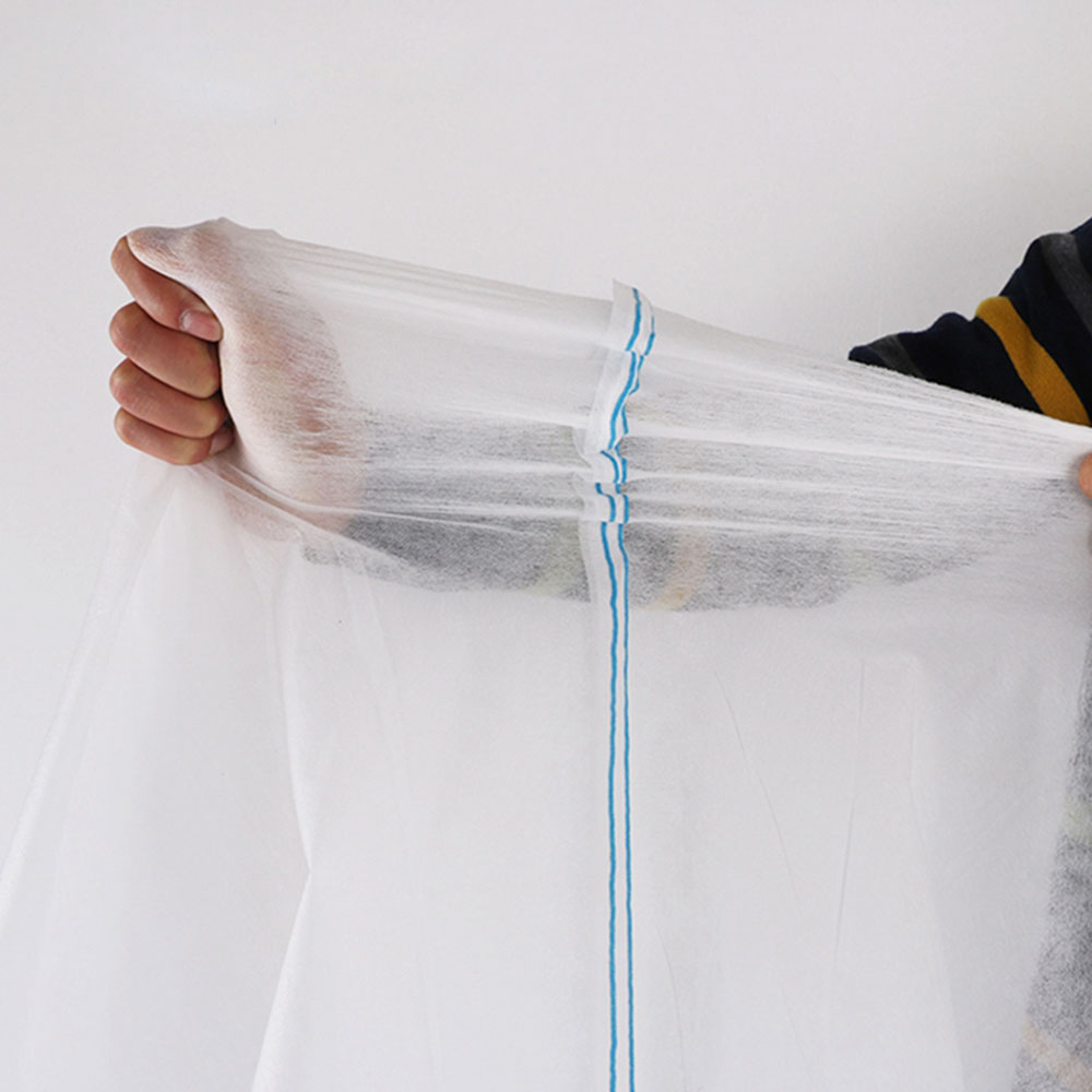 Ultra-wide splicing agriculturae nonwoven fabricae