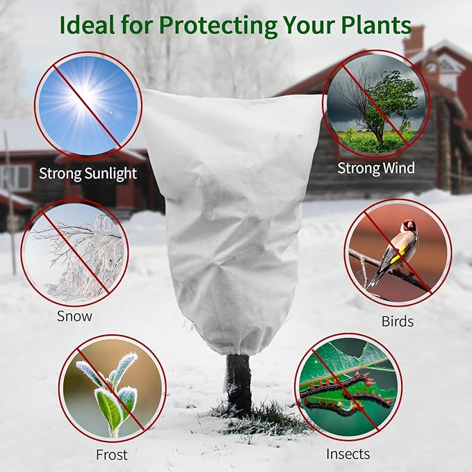 Agricultural nonwoven hiems vellera plantarum